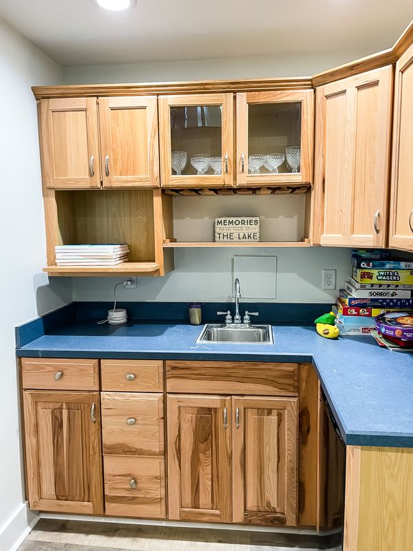 Basement wet bar, a finished basement by Sidney Design & Build in Winchester, VA